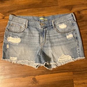 Old Navy The Diva Destroyed Cut Offs